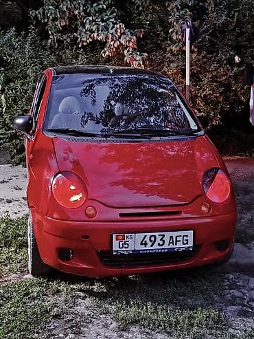 казахские номера: Daewoo Matiz: 2009 г., 0.8 л, Механика, Бензин — 6