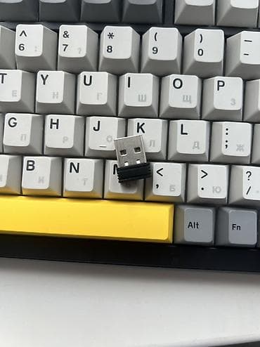 bluetooth keyboard: Клавиатура, Ajazz, Механическая, Проводное подключение, Размер: 75% — 3