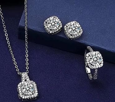 Свадебные платья и аксессуары: Все по 490 сом Ювелирные наборы с камнями (бижутерия) Состав каждого — 3