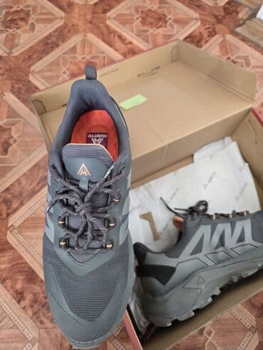 горные кроссовки: Мужские кроссовки, 41, Б/у, цвет - Серый — 6