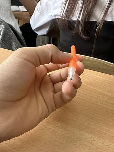 ручки карандаши: Ручка-стик гелевая/капиллярная, компактная, без клипа и без колпачка — 3