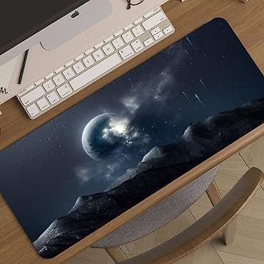 3 xl: Цена:400сом 🔸Большой коврик для мыши аниме геншин на стол — 8