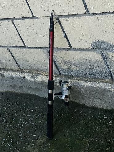 рыбачы: Телескопическое удилище Shimano 4.50 с безынерционной катушкой. - — 3