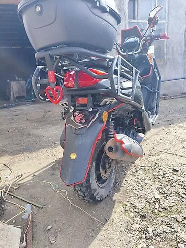 самурай 180: Скутер самурай 150 кубов черного цвета мотор не дымит масло не капает — 4