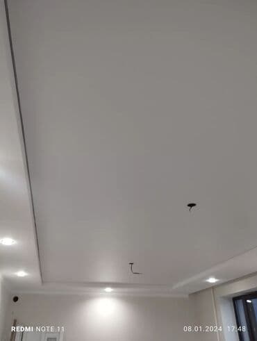 услуги разнорабочего: Керме шыптар Жылтырак, Жылтырабаган, 3D потолоктор Кепилдиги, Акысыз консультация, Акысыз ченөө — 11