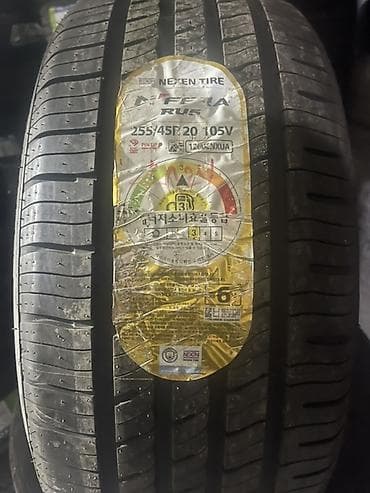 suv: Шины 255 / 45 / R 20, Лето, Б/у, Комплект, Внедорожные (АТ/МТ), Корея, Nexen — 1