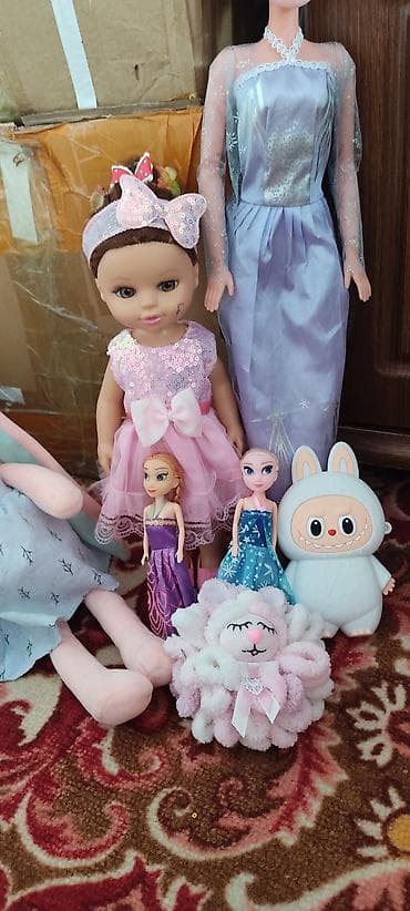 Оюнчуктар: Игрушки детские,куклы в отличном состоянии. 1500.сом за всё — 2