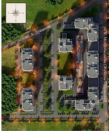 3 комнаты, 130 м², Элитка, Готовая ПСО (под самоотделку) — 3