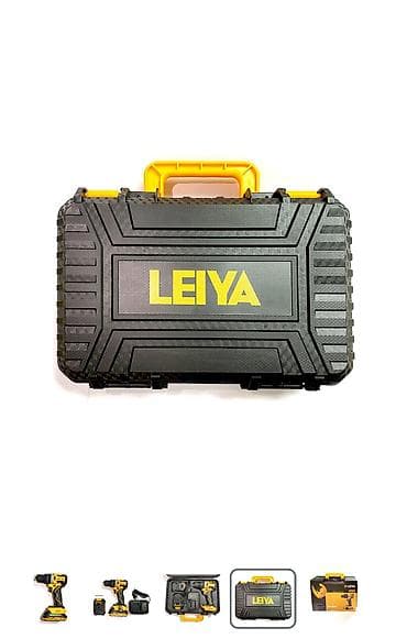 Инструменты: Шуруповерт Leiya Аккумуляторная электродрель — это портативный — 4