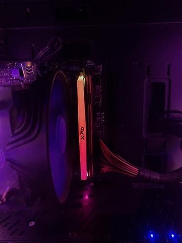 провод от монитора: Компьютер, ядер - 6, ОЗУ 16 ГБ, Игровой, Б/у, AMD Ryzen 5, AMD Radeon RX 5600 XT, HDD + SSD — 10