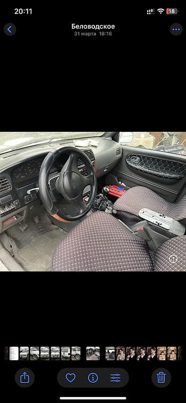 киа спортейдж 1997: Kia Sportage: 1998 г., 2 л, Механика, Дизель, Внедорожник — 8