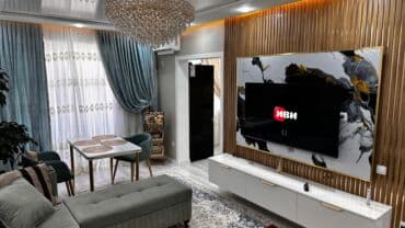 пишпек квартира: 2 комнаты, Душевая кабина, Постельное белье, Кондиционер — 8