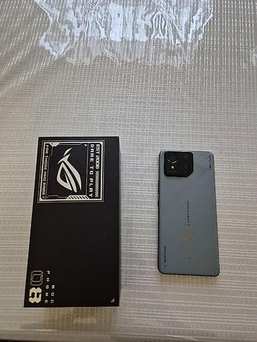 rog phone: Asus ROG Phone 8, Б/у, 256 ГБ, цвет - Серый — 3