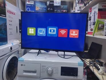 ясинь: Телевизоры Ясин 32 дюймов 81 см диагональ ресивер санарип встроенный — 3