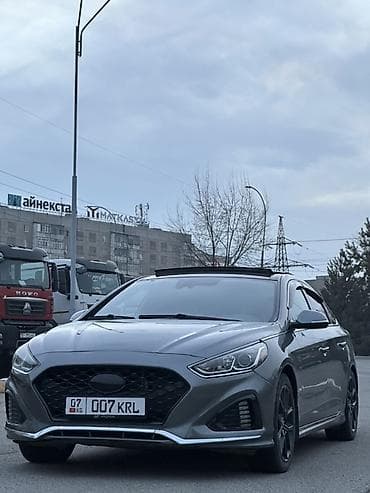 Транспорт: Hyundai Sonata: 2018 г., 2 л, Автомат, Бензин, Седан — 3