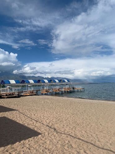 бунгало фонтан: Коттедж, ЦО Радуга West, Кош-Кол, Детская площадка, Парковка, стоянка, Охраняемая территория — 4