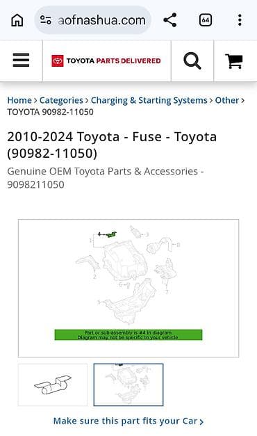 highlander 2012: Блок предохранителей Toyota Новый, Оригинал — 2