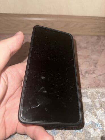 телефон реалме: Redmi, Redmi Note 10, Б/у, 64 ГБ, цвет - Черный, 2 SIM — 1