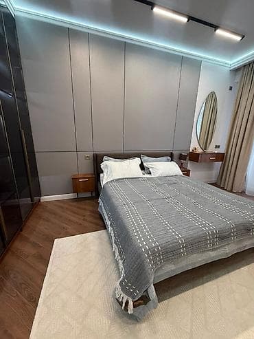 Квартиры: 3 комнаты, 73 м², Асанбай мкр Элитка, 7 этаж, Дизайнерский ремонт — 8