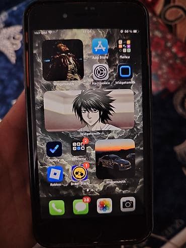 battery case: IPhone 7 Plus, Б/у, 128 ГБ, Черный, Защитное стекло, 81 % — 6