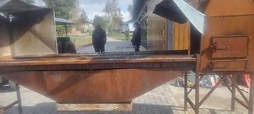 рекламные ролики: Промышленный мангал-гриль с коптильной камерой и вытяжными зонтиками — 1