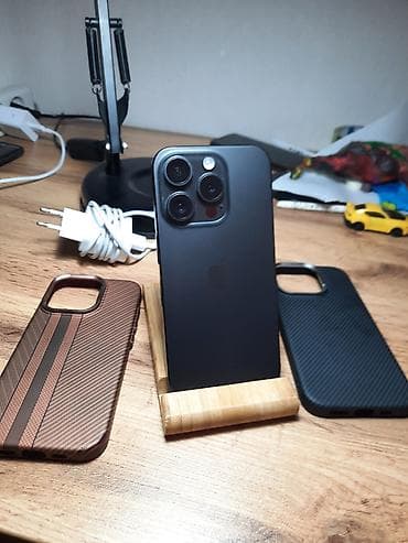 IPhone 15 pro 256 gb 86%, в идеальном состоянии. Всё функции работают at lalafo.kg IPhone 15 pro 256 gb 86%, в идеальном состоянии. Всё функции работают