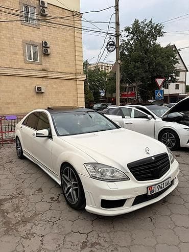 kirgiz auto: Mercedes-Benz S-Class: 2008 г., 5.5 л, Автомат, Бензин, Седан — 3