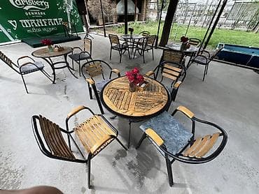 насос воздух: Летняя терраса/веранда для кафе или ресторана - Просторная открытая — 3