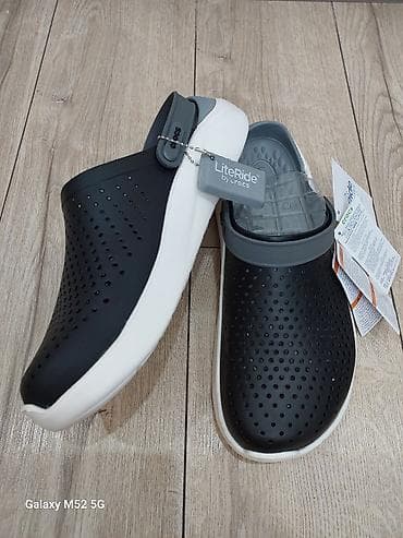 Босоножки, сандалии, шлепанцы: Мужские сандалии, 44, 45, Crocs, Новый, цвет - Черный, Самовывоз — 1