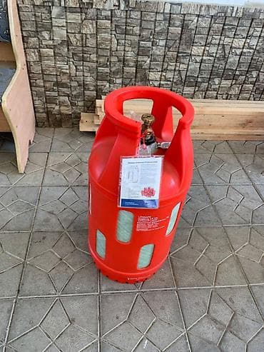 литий титанат: Легкий композитный газовый баллон Litesafe (примерно 35 л) в красном — 1