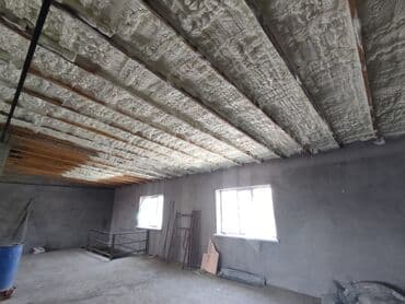 утепление домов фасадов: Утепление пеной Теплоизоляция ППУ Термоизоляция пенополиуретаном — 11