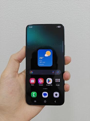 samsung s23: Samsung Galaxy S22, Б/у, 256 ГБ, цвет - Синий, 2 SIM — 1