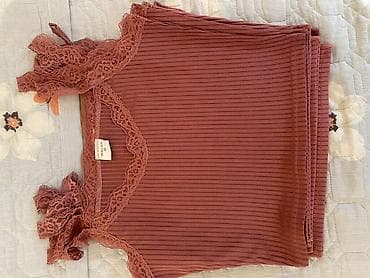 Жеке буюмдар: Топы без рукавов с кружевом + шорты (домашний комплект/микс) - — 2