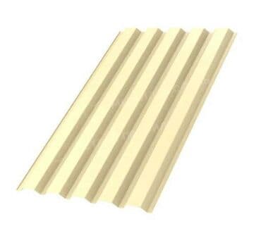 профлисть: Тосмолор үчүн профлист, Полимер, Узундугу: 1,5 м, Калыңдыгы: 0,35 мм, Жаңы — 3