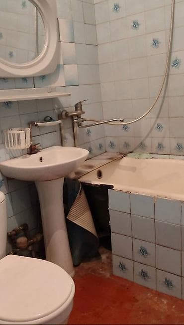Квартиры: 1 комната, 35 м², Аламедин-1 мкр 105 серия, 1 этаж — 1
