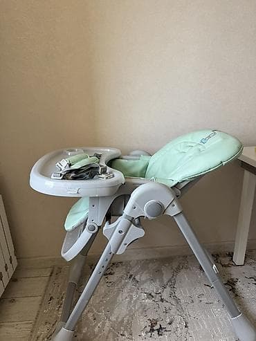 small table: Детский стульчик для кормления - Регулируемая высота: шкала на ножках — 5