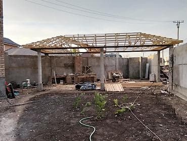 гаражнова хранения: Навес, Другая форма, Другой материал, Другой материал — 1