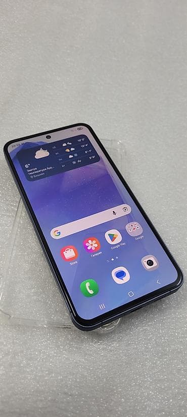 buds air: Samsung Galaxy A55, Б/у, 128 ГБ, цвет - Черный, 2 SIM — 3