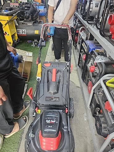 самаходный косилка: Электрическая газонокосилка YWTT Самахот - Питание: 220–240 В, 50 Гц — 6