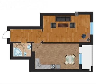 Квартиры: 2 комнаты, 54 м², 11 мкр Элитка, 11 этаж, Евроремонт — 8