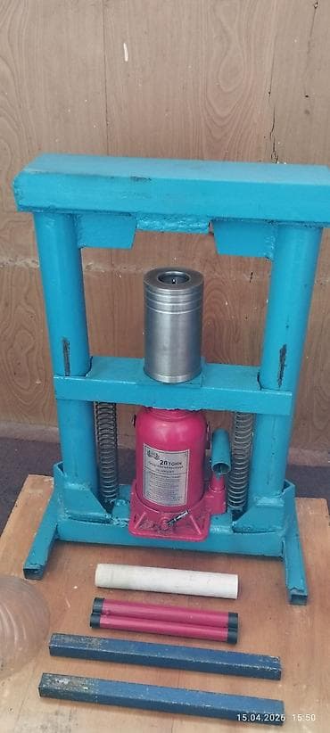 Личные вещи: Пресс станок для изготовления технопланктона 20 тонн с пресс — 3