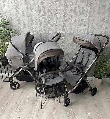 многофункциональная коляска: Amex iq Многофункциональная детская коляска 3-в-1 (люлька + 2 — 1