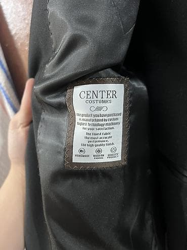 костюм для танца: Мужской смокинг CENTER COSTUMES, модель Smoking, силуэт Slim Fit. - — 2