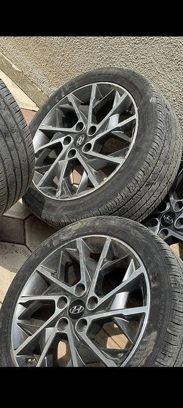 диска р 17: Комплект оригинальных литых дисков Hyundai с шинами — 4 штуки — 2