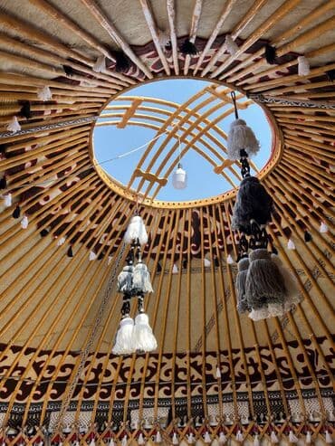 химия 8 класс б.рыспаева с.молдогазиева: Боз үйлөрдү ижаралоо, Каркасы Жыгач, 85 баш, Казан, Идиш-аяк, Полу менен — 9