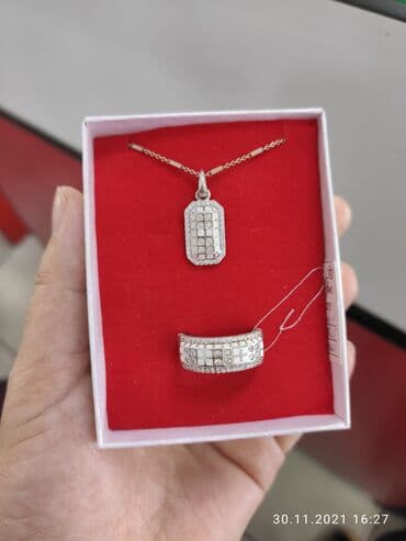 свадебные платья от производителя: Очень красивый Набор Серебро пробы 925 Качество отличное не чернеет — 1