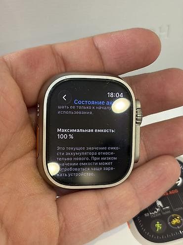 титан дики: Apple Watch Ultra 2 с титановым ремешком Состояние часов как новое — 4