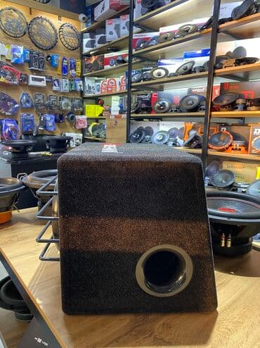 машны: Автозвук мощный САБ BOS MINI — 6