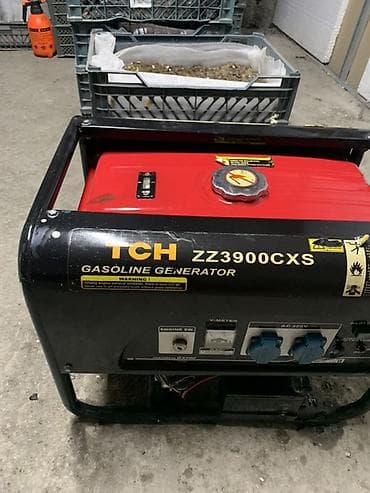 Инструменты: Бензиновый генератор TCH ZZ3900CXS - Тип: бензиновый электрогенератор — 4