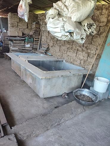 ножовка по металлу: Двухсекционная промышленная ванна/чан из нержавеющей стали - — 1